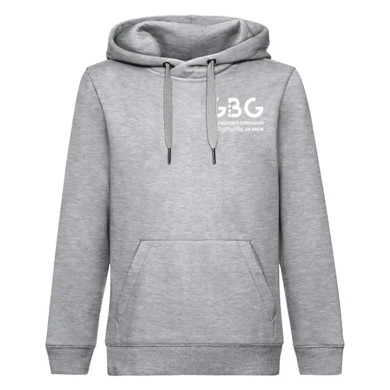 Kinder Hoodie „GBG“ – Grey Melange